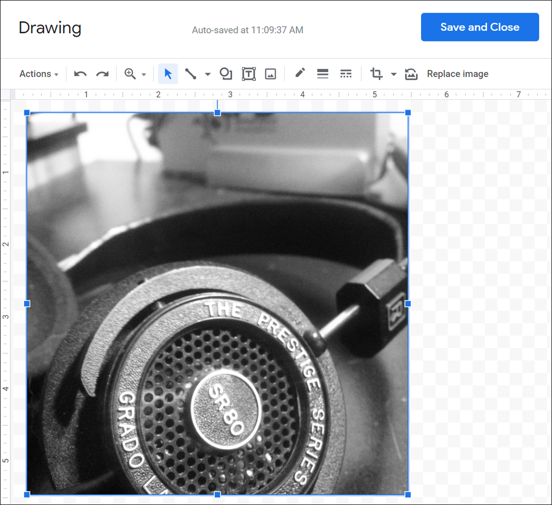 Comment superposer des images dans Google Docs