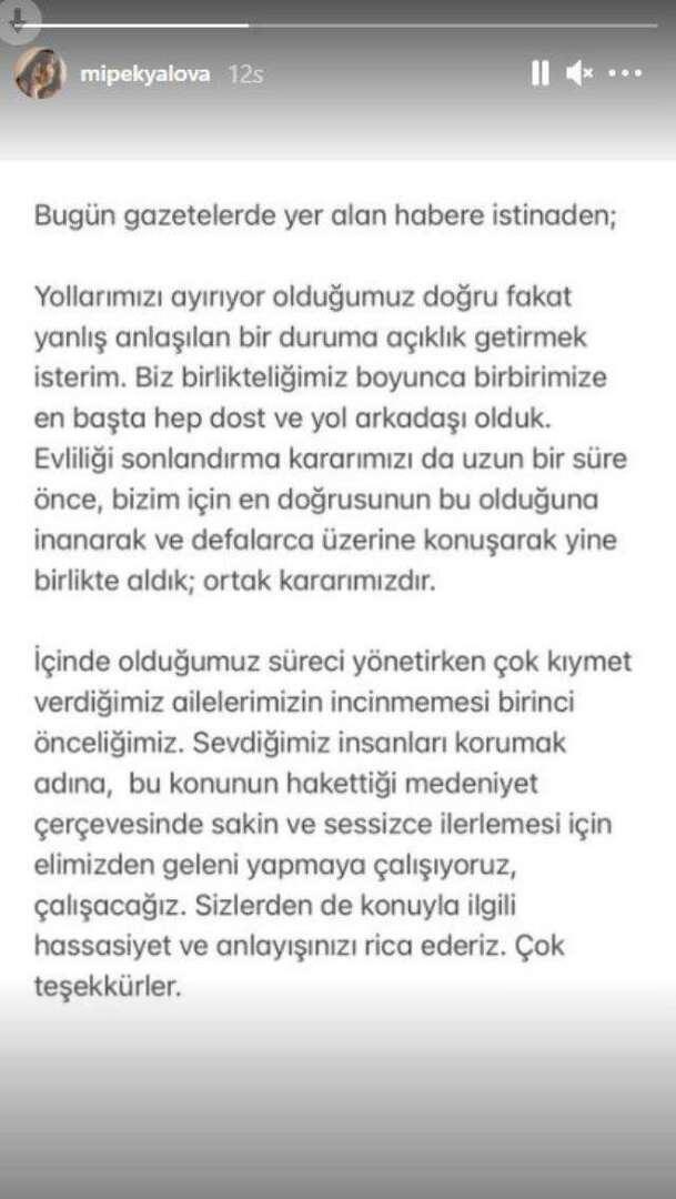 Crise de divorce dans un mariage de 2 ans! Les cordes se sont rompues entre Melike İpek Yalova et Altuğ Gültan