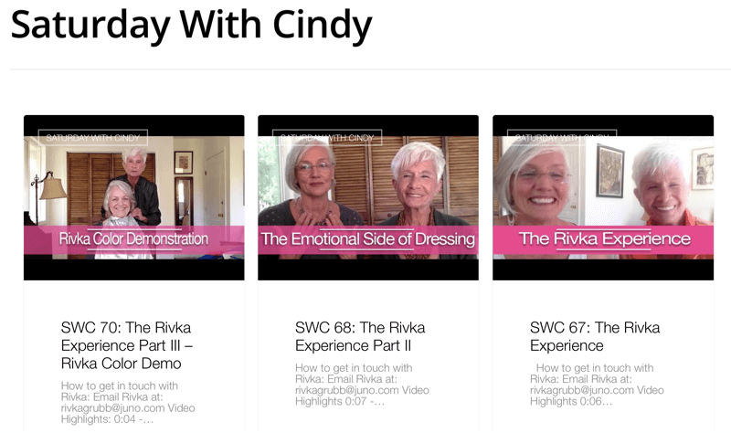 BOOM! Cosmétiques Saturday With Cindy Videos