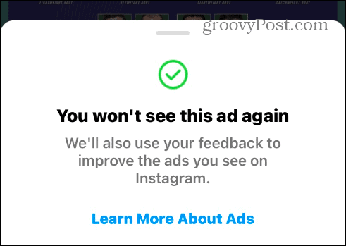 Désactiver les publicités ciblées sur Instagram