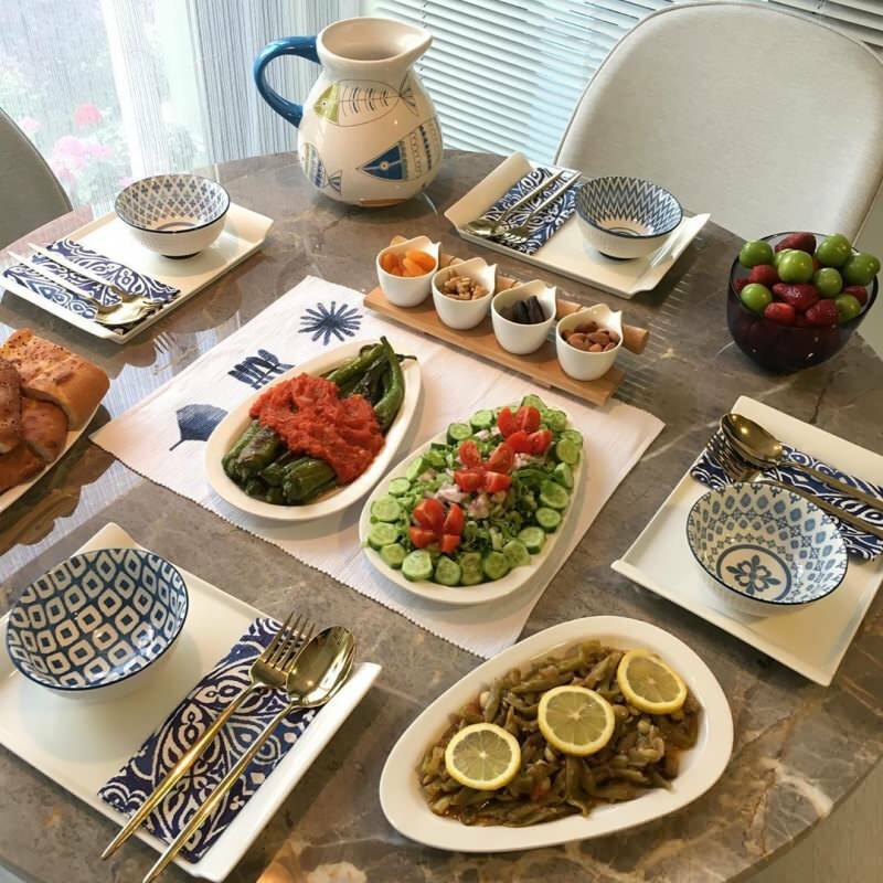 Offres spéciales pour les tables de petit-déjeuner pendant la fête du Ramadan