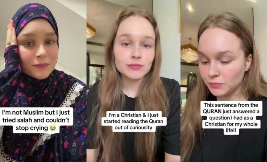 La jeune femme, touchée par les événements de Gaza, est devenue musulmane! "Désormais, quelqu'un qui lit le Coran..."