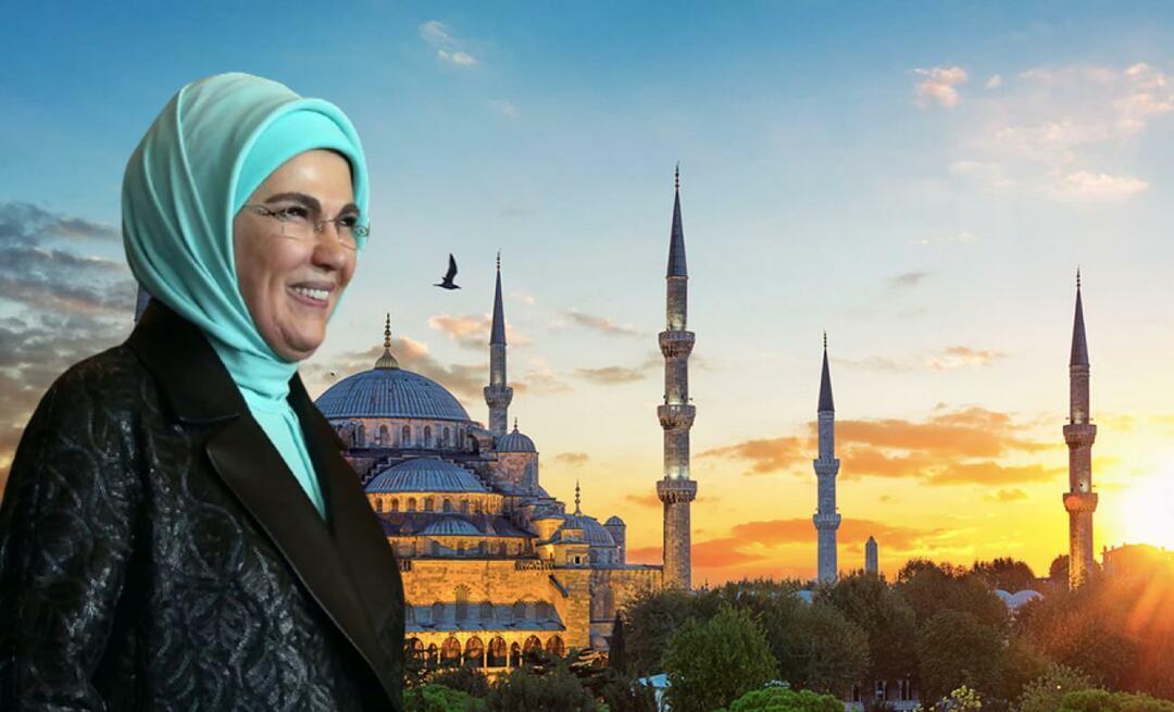 Partage du Ramadan d'Emine Erdoğan: Je souhaite que le Ramadan apporte le bien-être dans notre pays