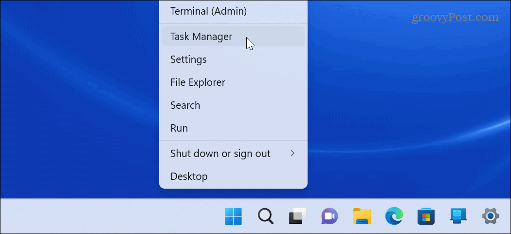 Forcer la fermeture des applications qui ne répondent pas sur Windows 11