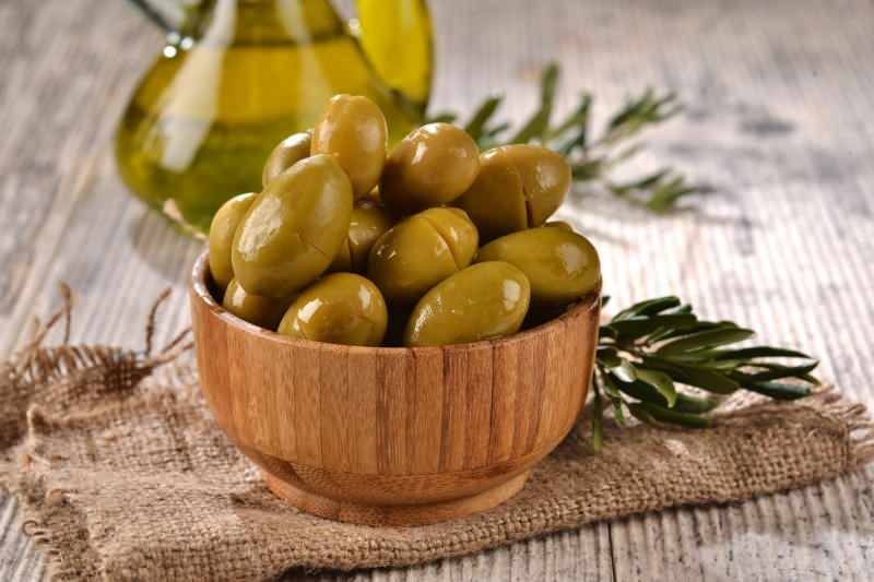les olives vertes sont très utiles