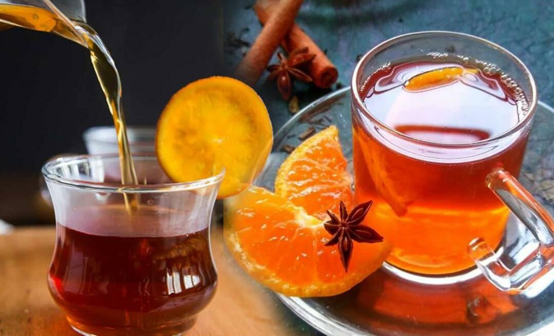 Comment faire du thé à l'orange? Un goût différent pour vos invités: Thé à l'orange et au basilic
