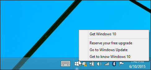 Obtenez l'icône Windows 10