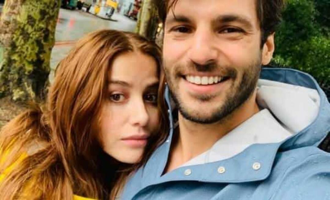 Annonce de bébé passionnante d'Özge Gürel !