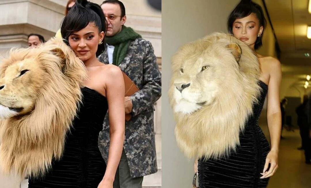La robe à tête de lion de Kylie Jenner a laissé bouche bée! Ceux qui l'ont vu pensaient que c'était réel