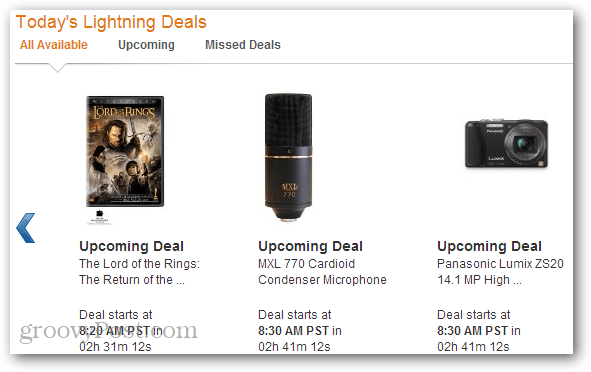 offres éclair d'Amazon