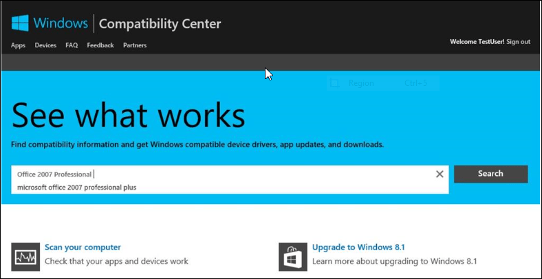 Microsoft a tué son site Web de compatibilité Windows