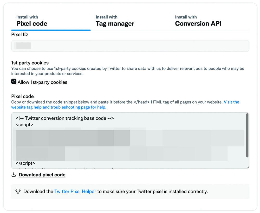 comment-installer-le-nouveau-twitter-pixel-avec-code-tab-review-settings-allow-first-party-cookies-example-5