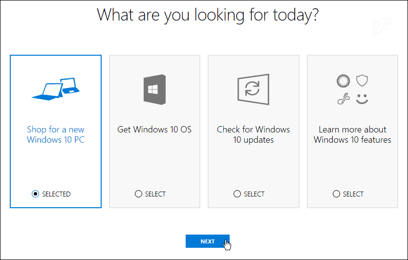 Microsoft lance un site pour vous aider à choisir votre prochain PC Windows 10