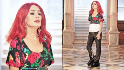 Yıldız Tilbe a attiré l'attention avec sa perruque rouge rappelant Aysel Gürel!