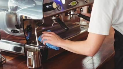 Les moyens les plus simples pour nettoyer la machine à café! La chaux sort-elle de la machine à café?
