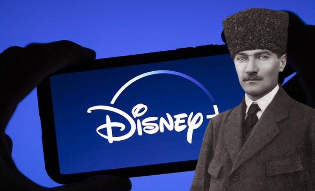 Comment résilier un abonnement Disney Plus? De Disney Plus, qui a annulé la série Atatürk...