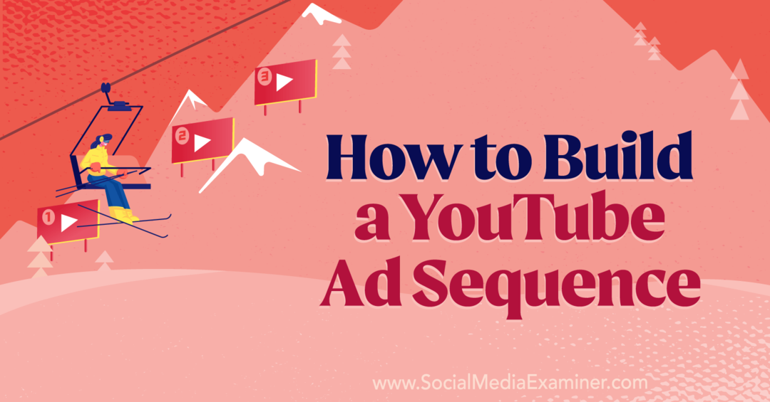 Comment créer une séquence d'annonces YouTube par Anna Sonnenberg sur Social Media Examiner.
