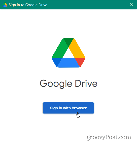  se connecter ajouter google drive à l'explorateur de fichiers
