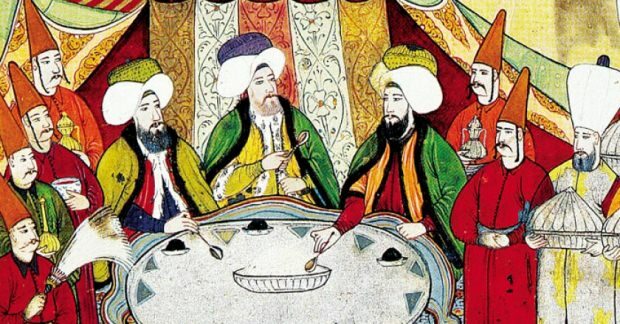Fête culinaire du sultan ottoman