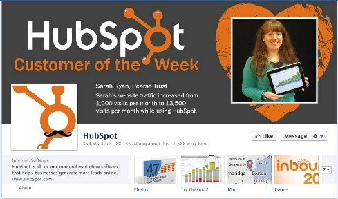 page hubspot