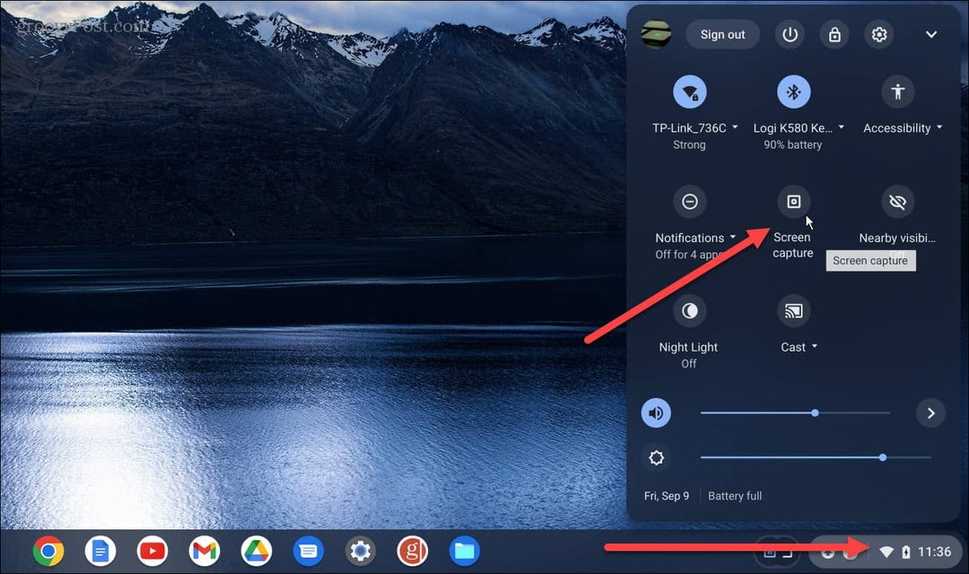 Comment enregistrer un écran sur un Chromebook