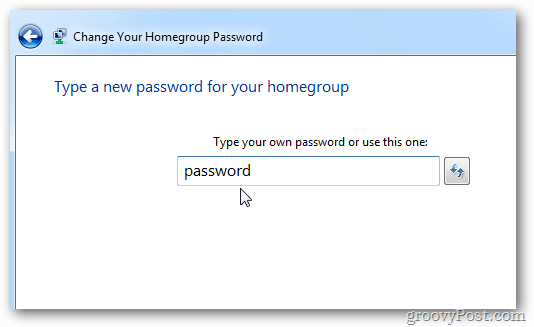 nouveau mot de passe