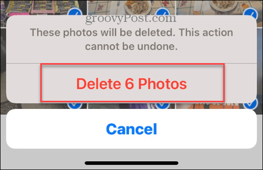 Verrouiller les photos sur iPhone
