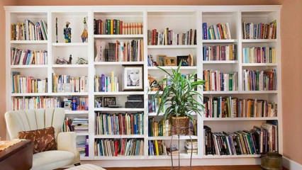 Suggestions de décoration de bibliothèque à la maison