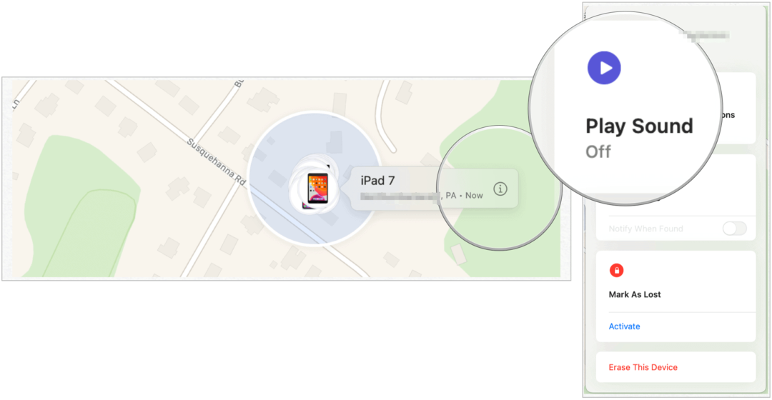 Utilisation de l'application Find My App d'Apple sur Mac
