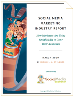 rapport de l'industrie du marketing des médias sociaux 2009