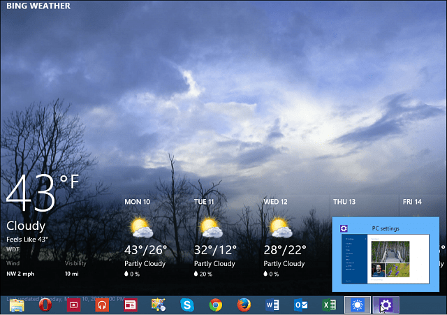 Windows 8.1 Update 1: nouvelles fonctionnalités de la barre des tâches pour les applications modernes