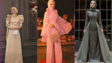 Les plus belles robes de soirée hijab que vous pouvez porter pour les mariages d'hiver