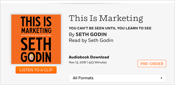 Marketing moderne: la sagesse de Seth Godin: examinateur des médias sociaux
