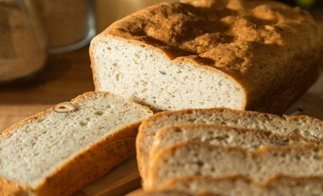 Comment faire du pain sans gluten? Recette de pain diététique sans gluten! Quelle farine est utilisée pour faire du pain sans gluten ?