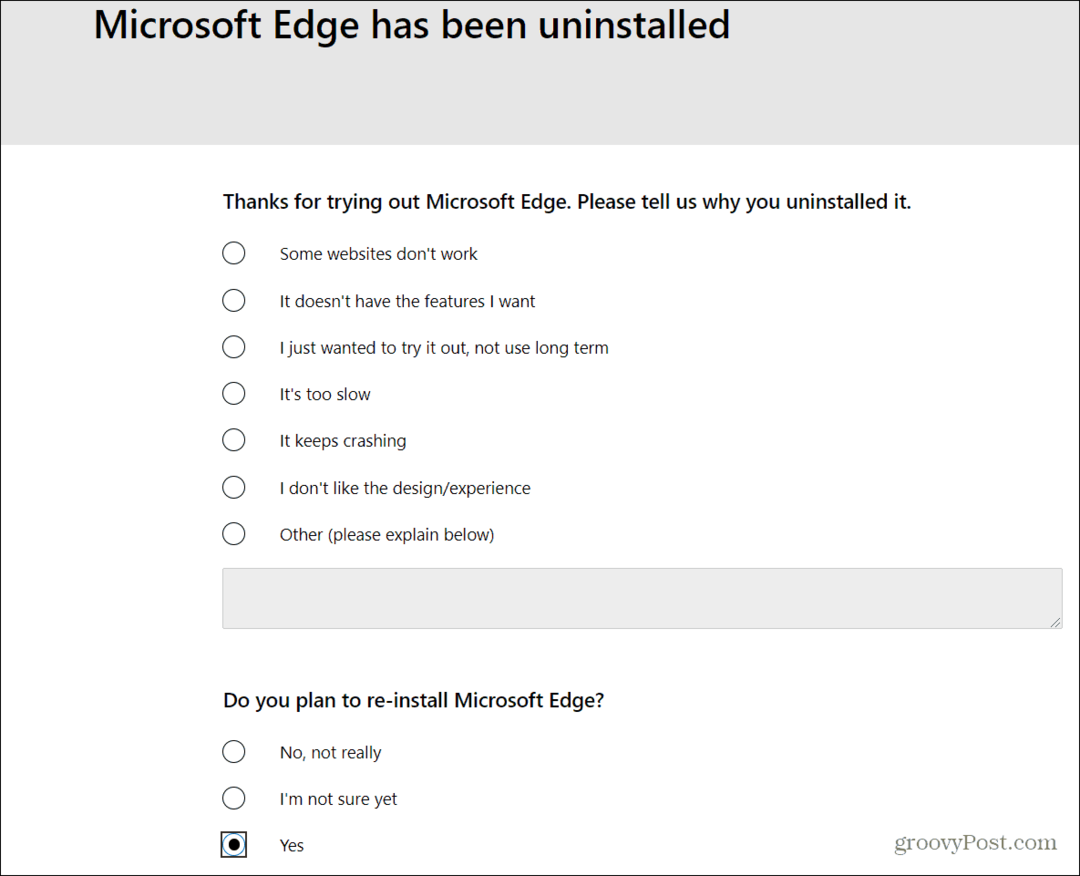 Comment désinstaller Microsoft Edge de Windows 10