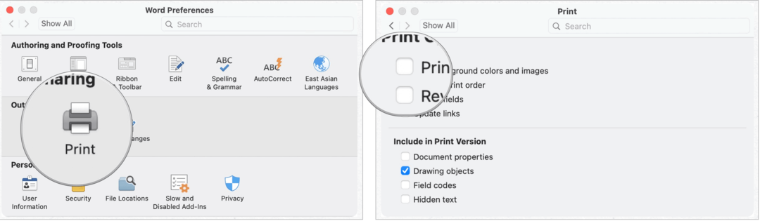 Comment imprimer la couleur d'arrière-plan d'un document Microsoft Word