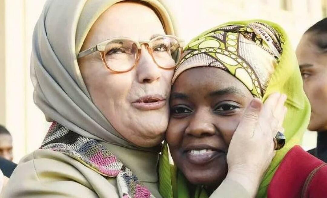 Emine Erdoğan s'est associée à l'African House Association! pays d'Afrique...