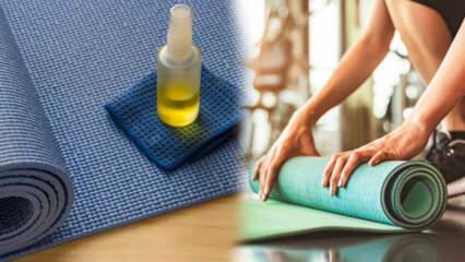 Comment nettoyer le tapis de pilates le plus simple? Le moyen le plus pratique de nettoyer le tapis Pilates