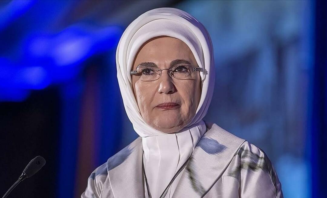 Appel à Gaza de la Première Dame Erdoğan! 