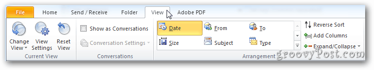 Outlook 2010: comment afficher le nombre d'éléments dans les dossiers IMAP