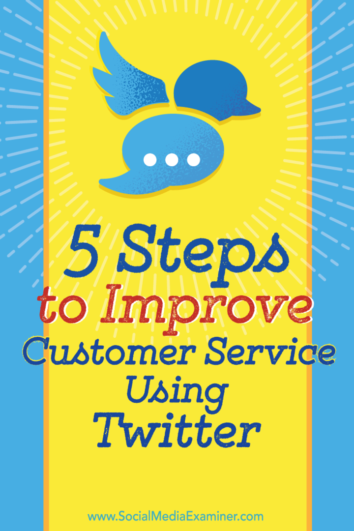 améliorer le service client sur twitter